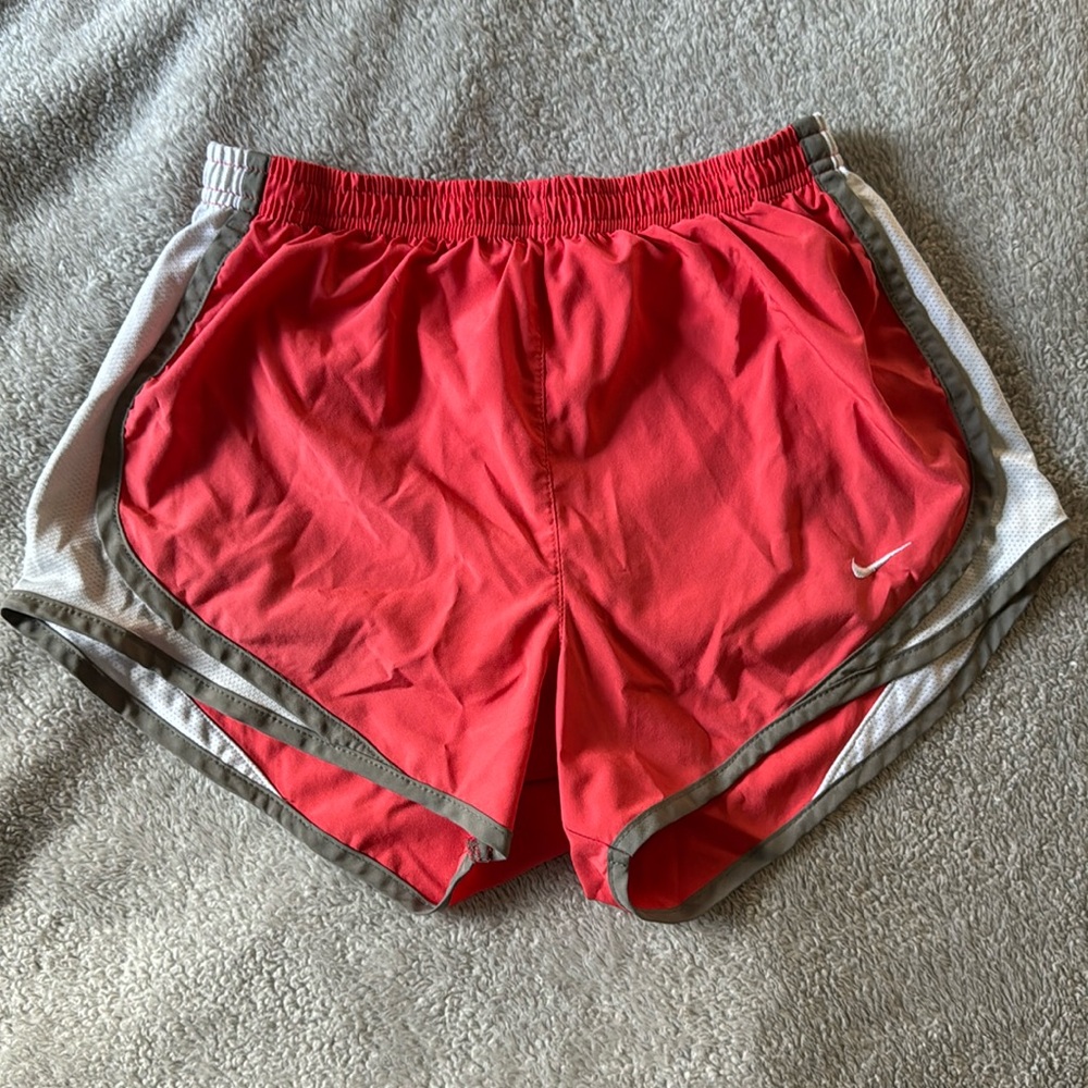 Coral Nike Running Shorts
